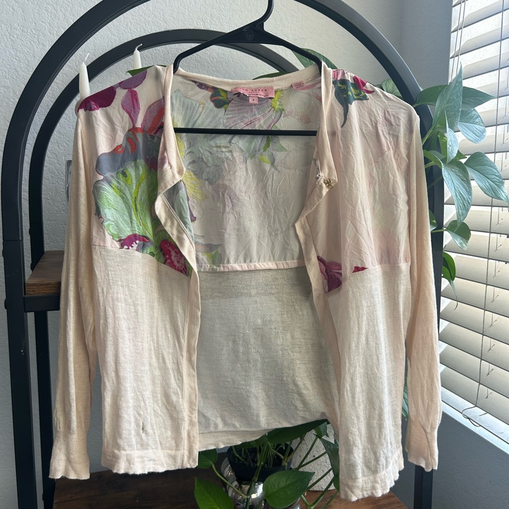 Ted Baker Sheer Bolero Cardigan